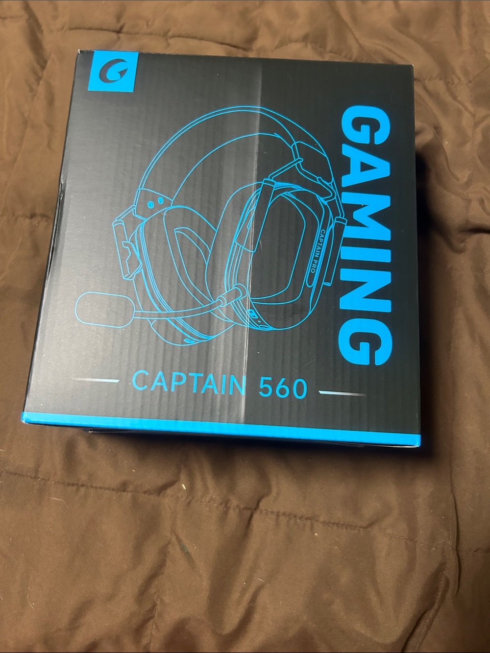 Gaming Captain 560 Headset – Black - New in box